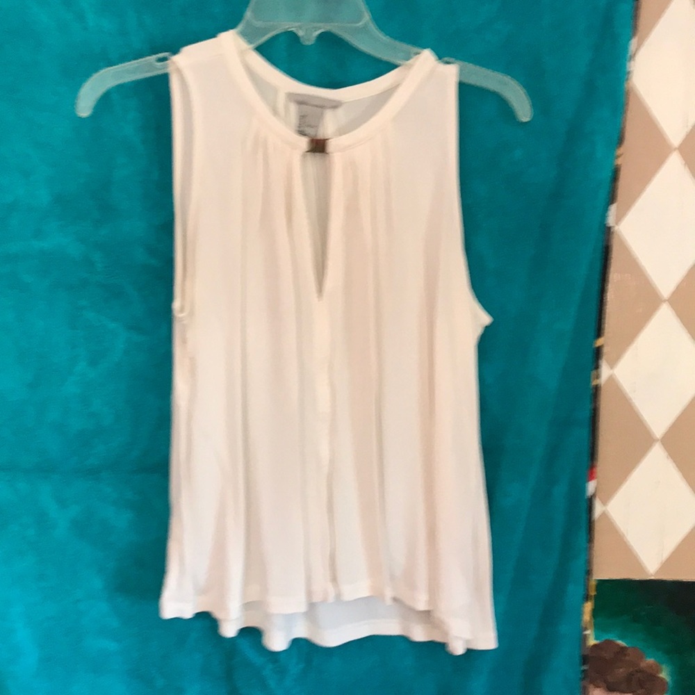 White tank blouse